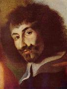 Karel skreta Selbstportrat auf dem Bild des Hl. Karl Borromaus oil painting